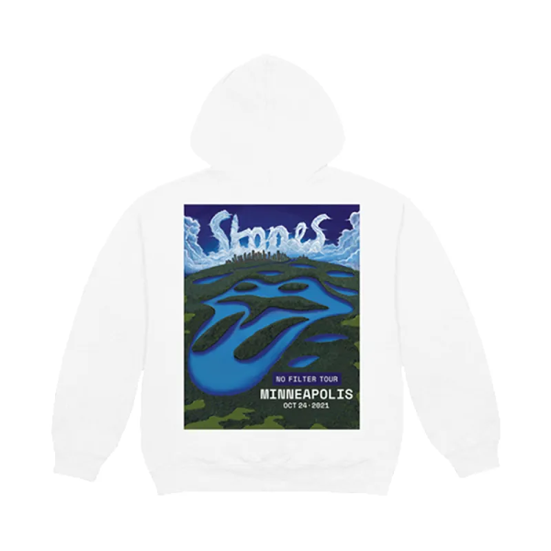 Minneapolis No Filter Tour 2021 Hoodie sold by the Rolling Stones