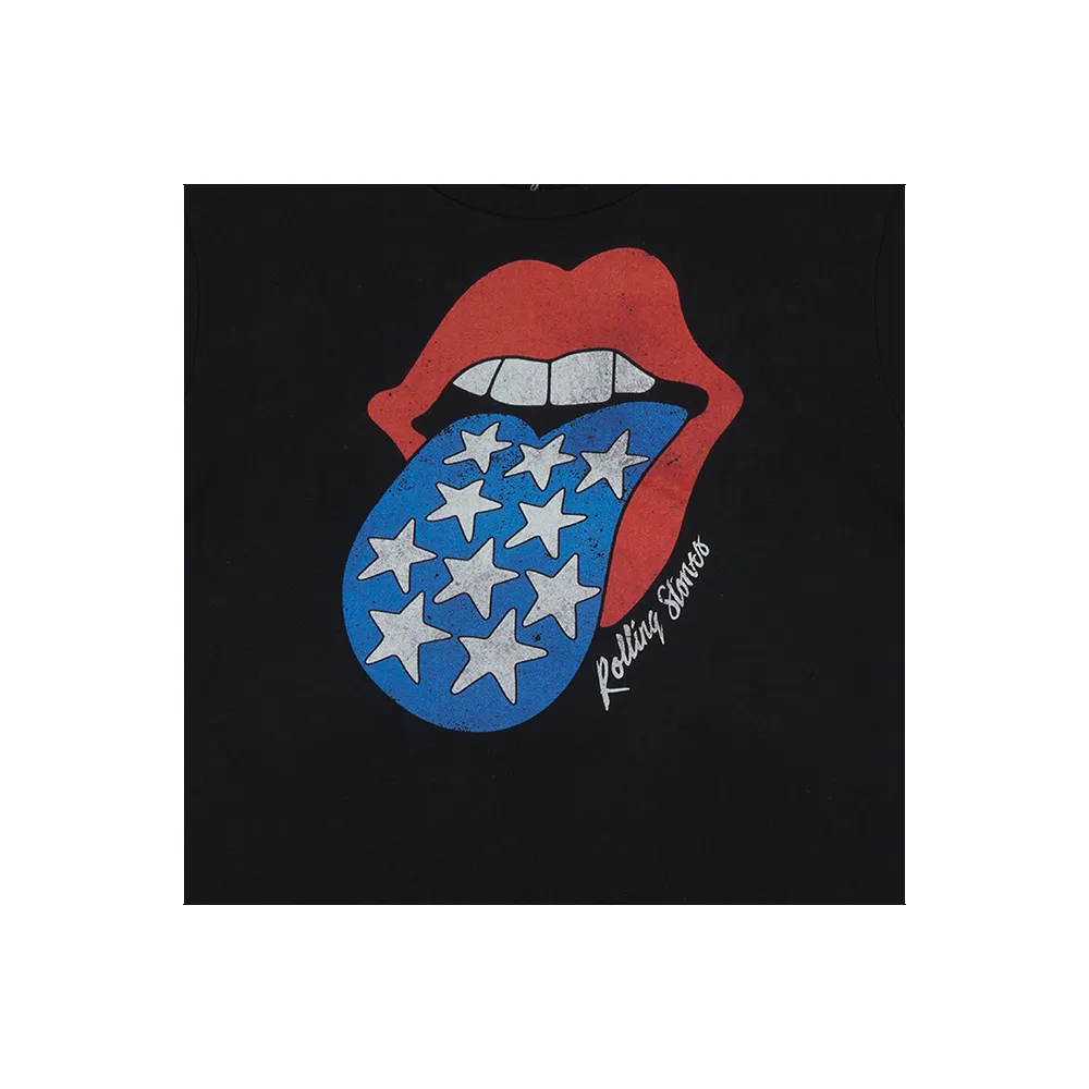 Americana Tongue Women’s Black T-Shirt sold by the Rolling Stones product image thumbnail 2