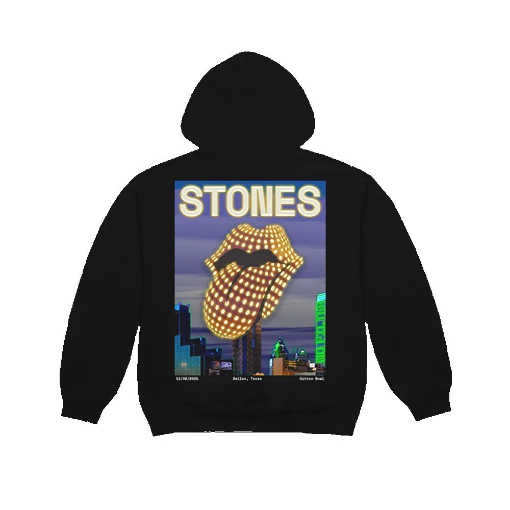 Dallas No Filter Tour 2021 Hoodie sold by the Rolling Stones