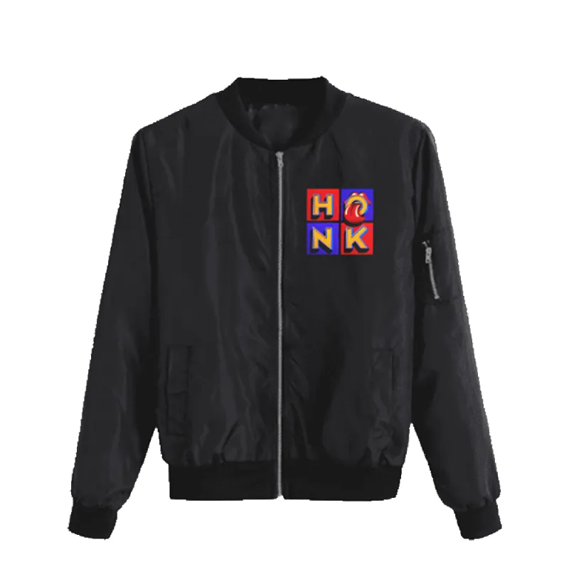 Honk Bomber Jacket sold by the Rolling Stones