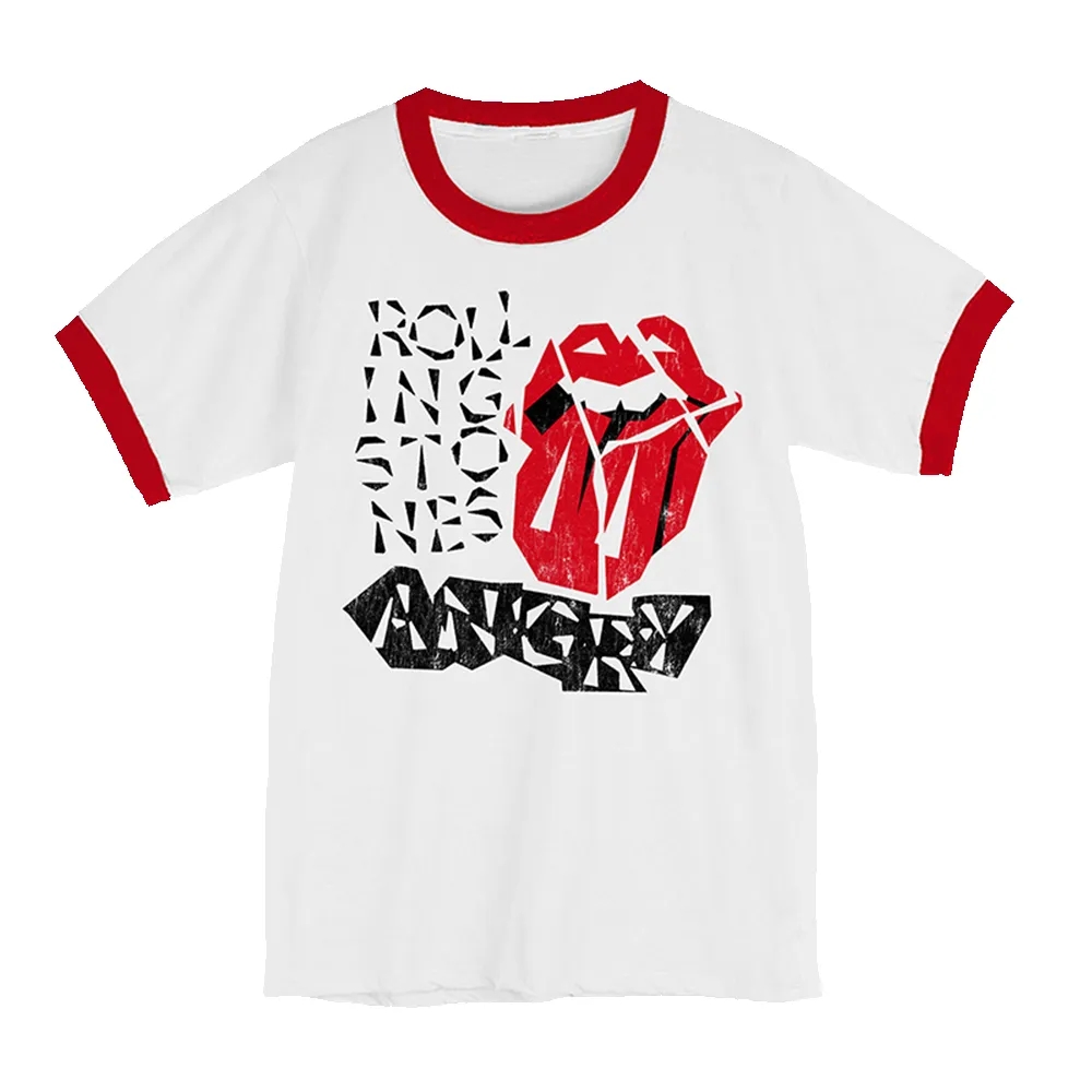 Angry Ringer T-Shirt sold by the Rolling Stones