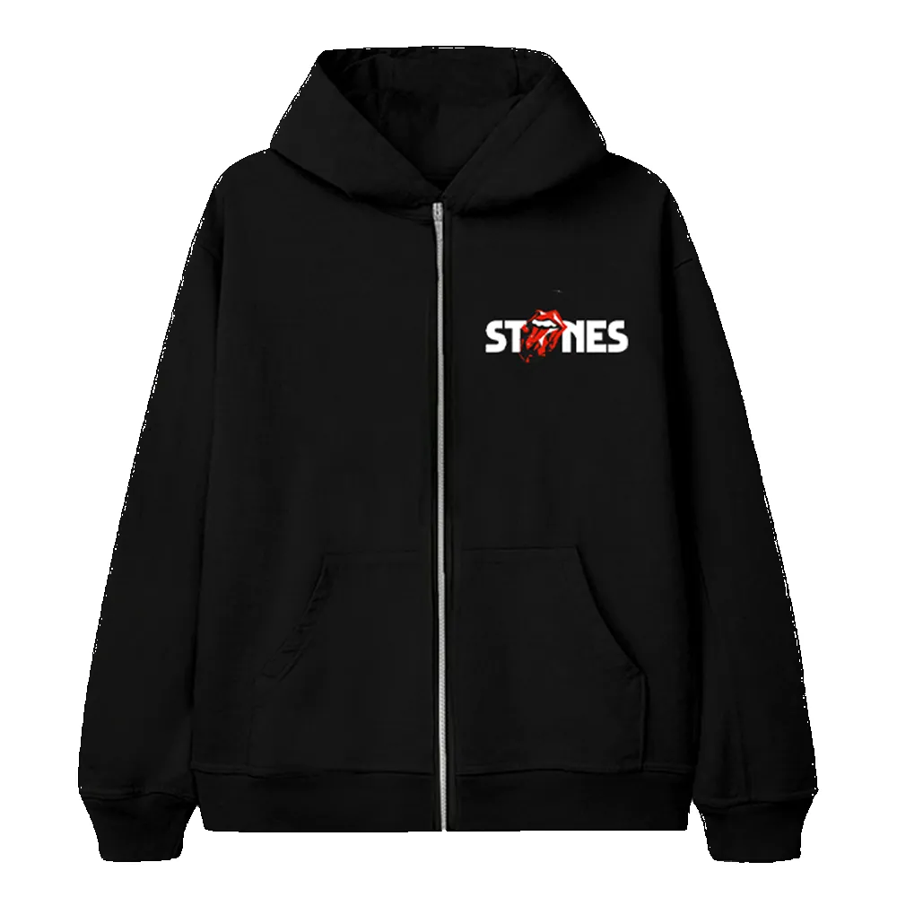 Hackney Diamonds Tour Zip Hoodie sold by the Rolling Stones product image thumbnail 2
