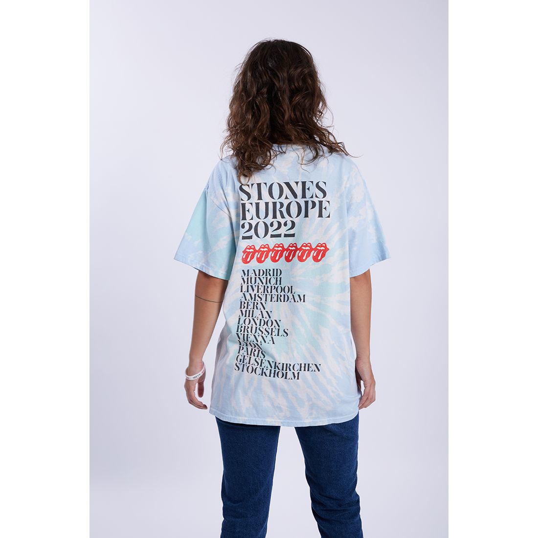 SIXTY Tie Dye Dateback T-Shirt sold by the Rolling Stones product image thumbnail 4