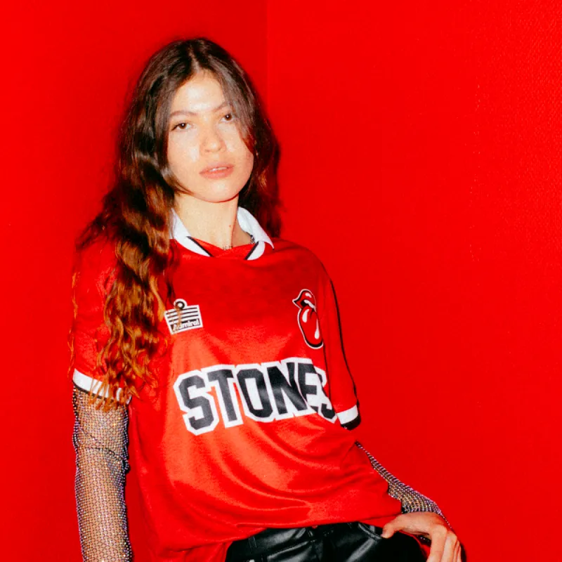 The Rolling Stones x Admiral Home Shirt sold by the Rolling Stones