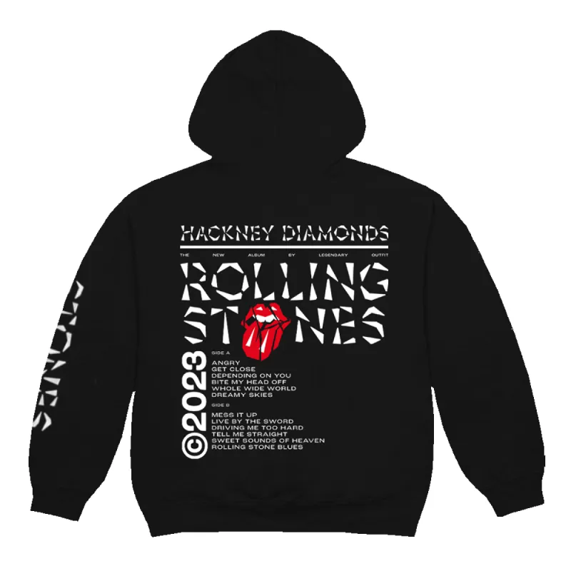 Hackney Diamonds Tracklist Hoodie sold by the Rolling Stones