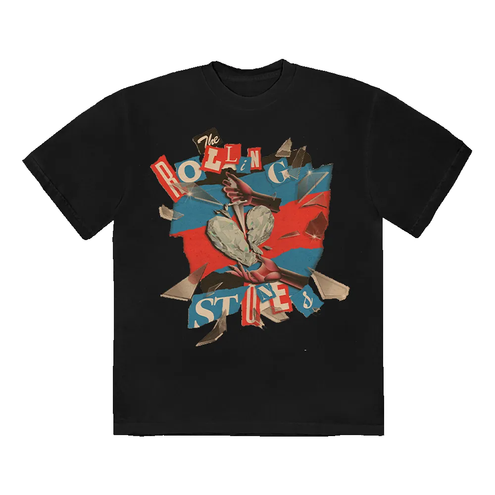 Hackney Diamonds Racket Setlist T-Shirt sold by the Rolling Stones