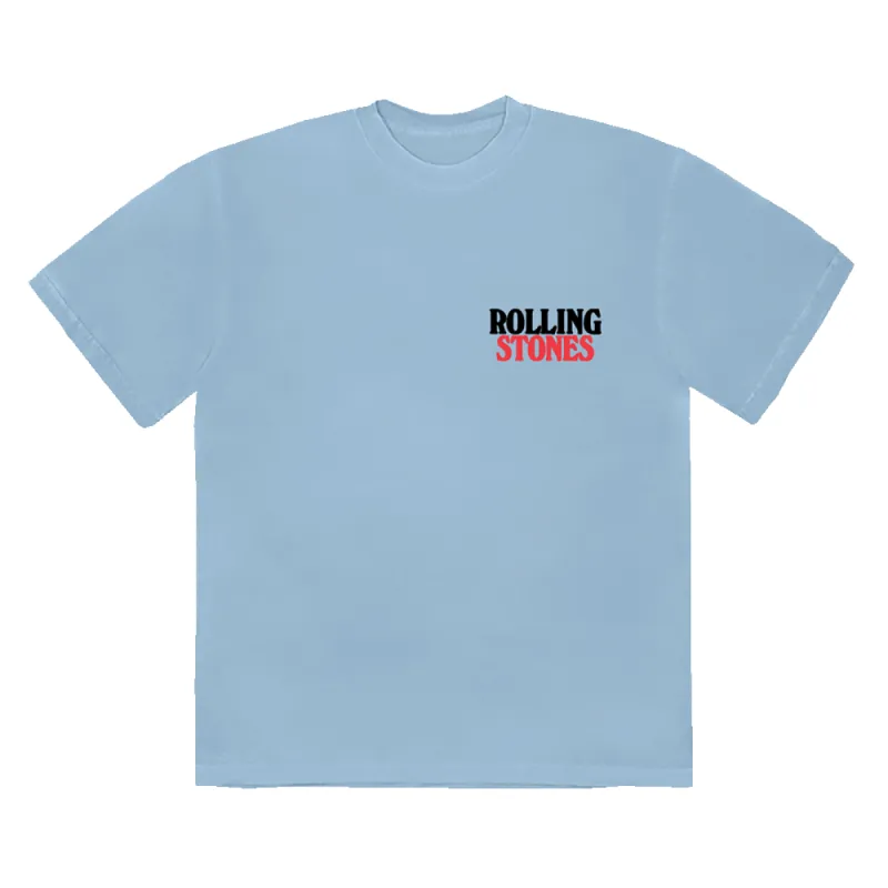 Rolling Stones Licks Blue T-Shirt sold by the Rolling Stones