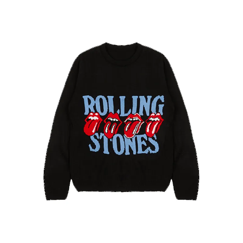 Rolling Stones Lick Holiday Sweater sold by the Rolling Stones