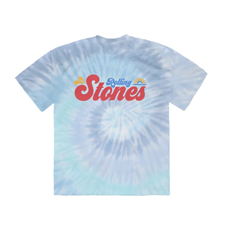 Tie Dye Summer T-Shirt sold by the Rolling Stones