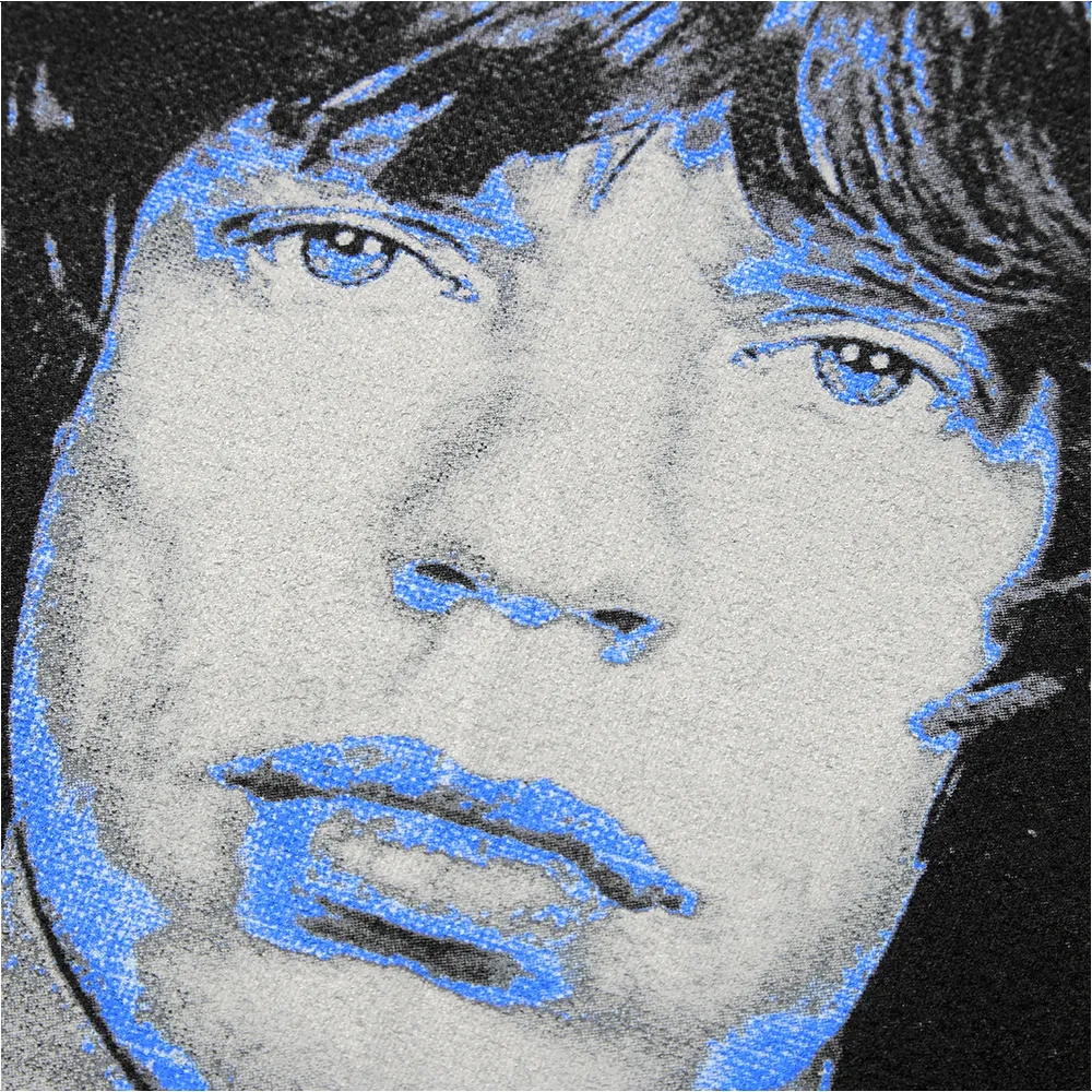 Black and Blue Mick Jagger Tank Top sold by the Rolling Stones product image thumbnail 5