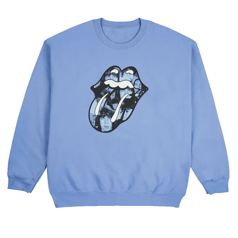 Black and Blue Crewneck sold by the Rolling Stones
