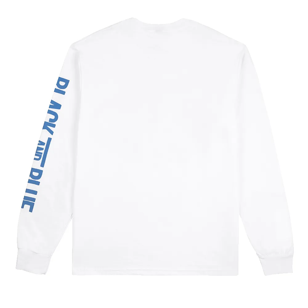Black and Blue White Longsleeve T-Shirt sold by the Rolling Stones product image thumbnail 4