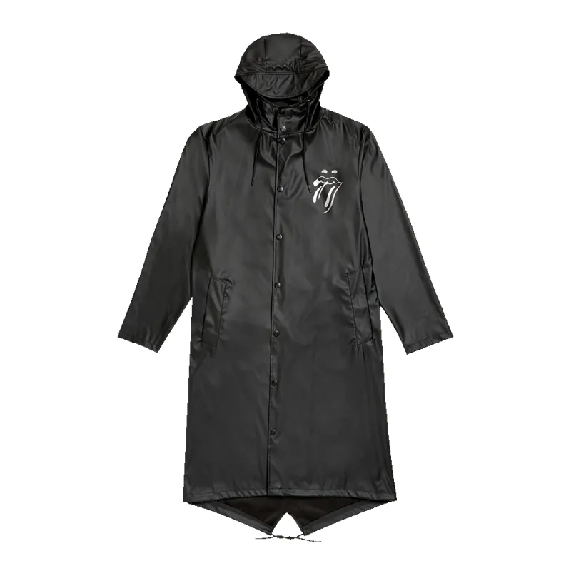 Paint It Black Waterproof Raincoat sold by the Rolling Stones