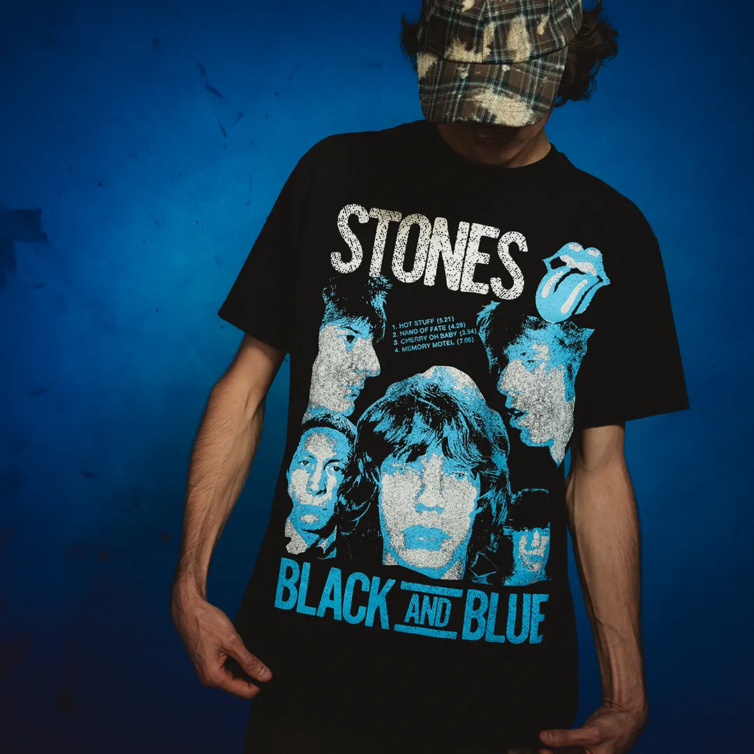 Black and Blue 2LP (Color) + Black and Blue T-Shirt sold by the Rolling Stones product image thumbnail 3