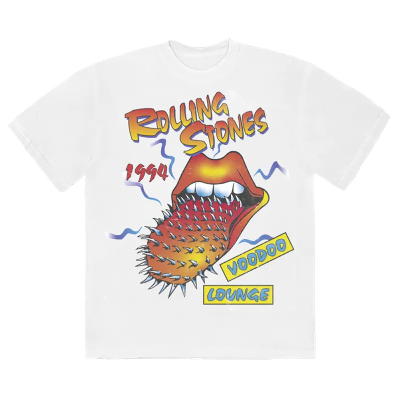 Voodoo Lounge Spiked Tongue T-Shirt sold by the Rolling Stones