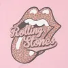 Leopard Varsity Tongue Women’s T-Shirt sold by the Rolling Stones