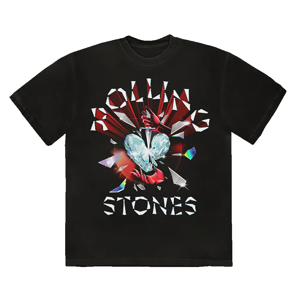 Hackney Diamonds Album T-Shirt sold by the Rolling Stones