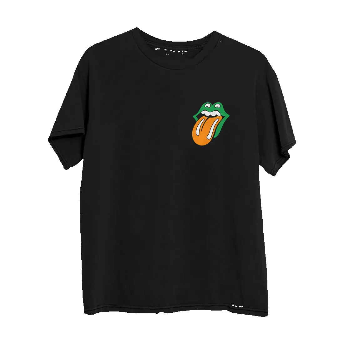 Clover Tongue T-Shirt sold by the Rolling Stones