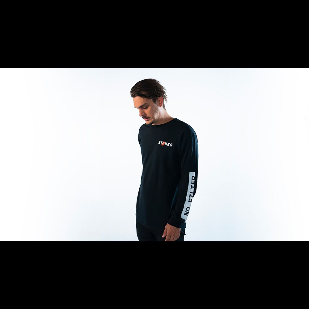 2019 No Filter Black Longsleeve Shirt sold by the Rolling Stones product image thumbnail 5