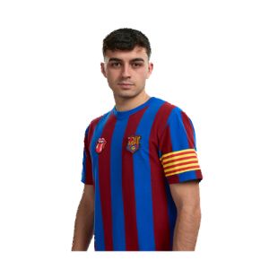 Hackney Diamonds x FC Barcelona Jersey sold by the Rolling Stones
