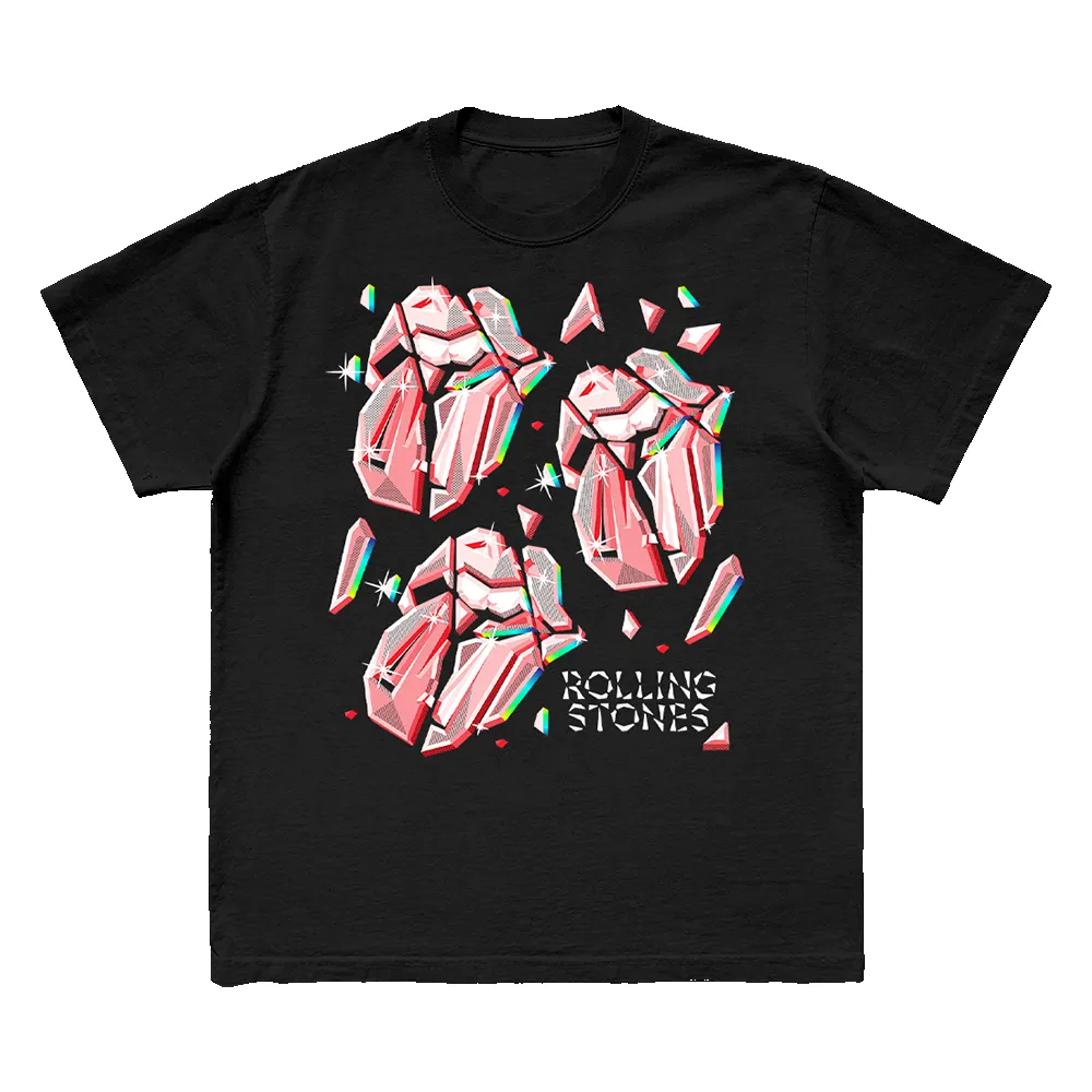 Hackney Diamonds Multi Tongue T-Shirt sold by the Rolling Stones