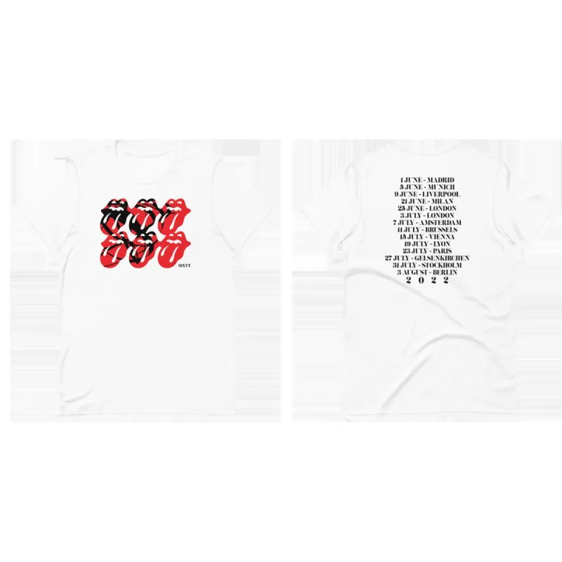 SIXTY Tour Six Licks Customizable T-Shirt made by the Rolling Stones