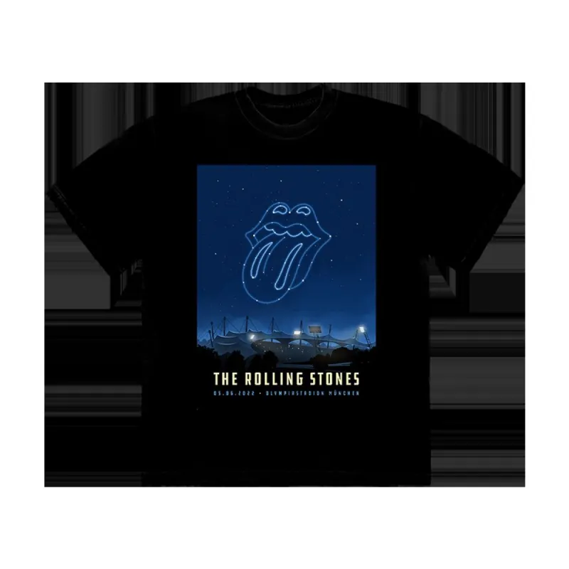 Munich SIXTY Tour 2022 T-Shirt sold by the Rolling Stones