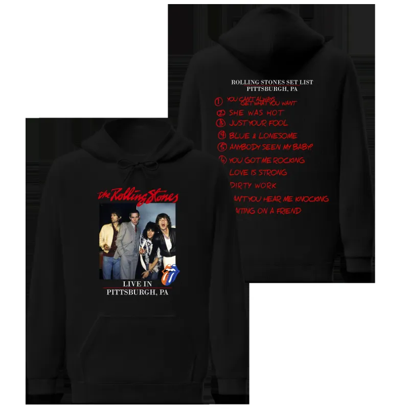 Live In Your City Customizable Hoodie sold by the Rolling Stones