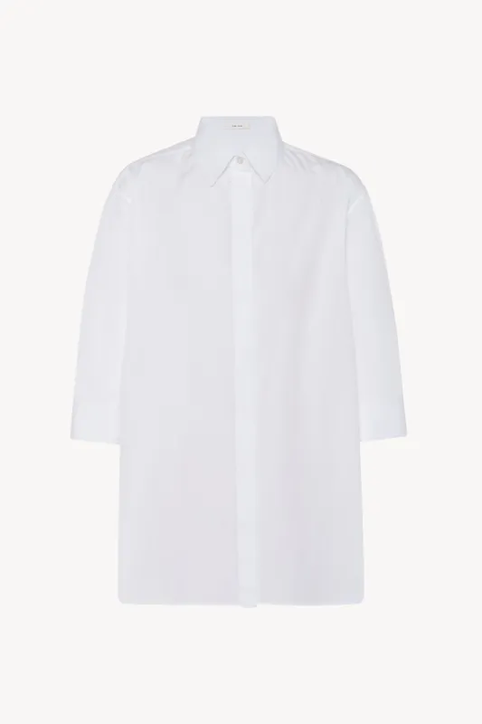 Elada Shirt in Cotton sold by The Row