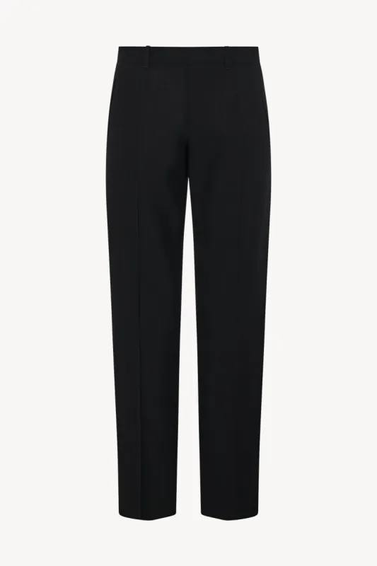 Layne Pant in Virgin Wool and Mohair sold by The Row