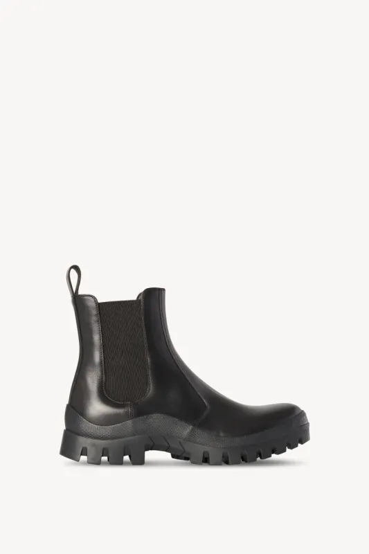 Greta Winter Boot in Leather sold by The Row