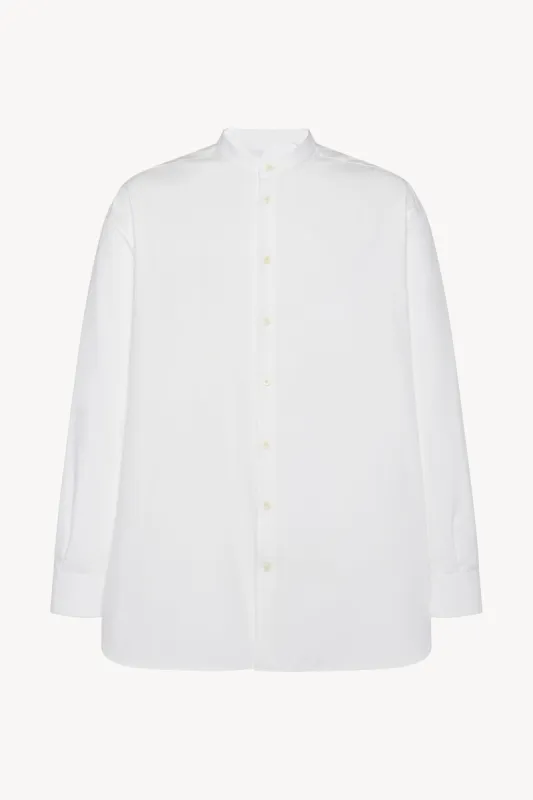 Kiki Shirt in Cotton and Cashmere sold by The Row