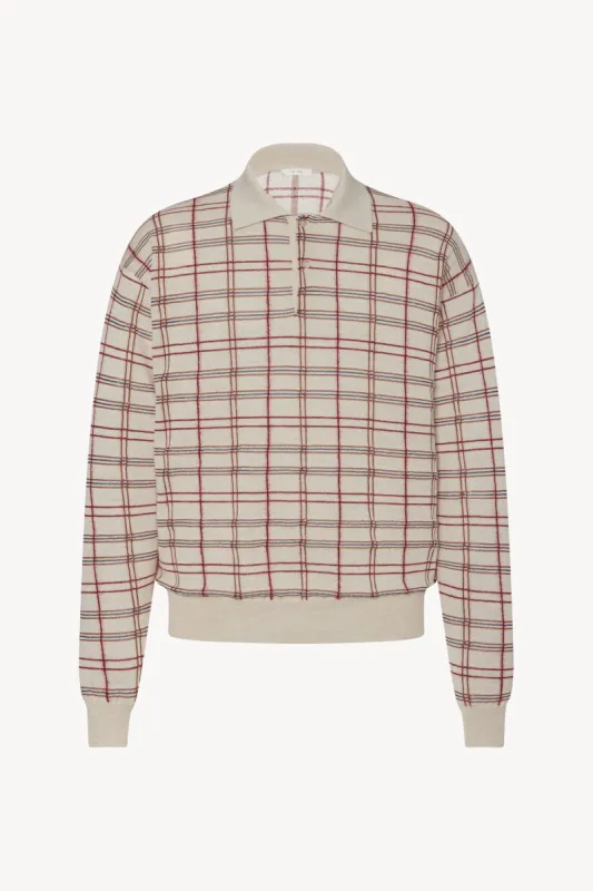 Balthus Polo in Llama and Silk made by The Row