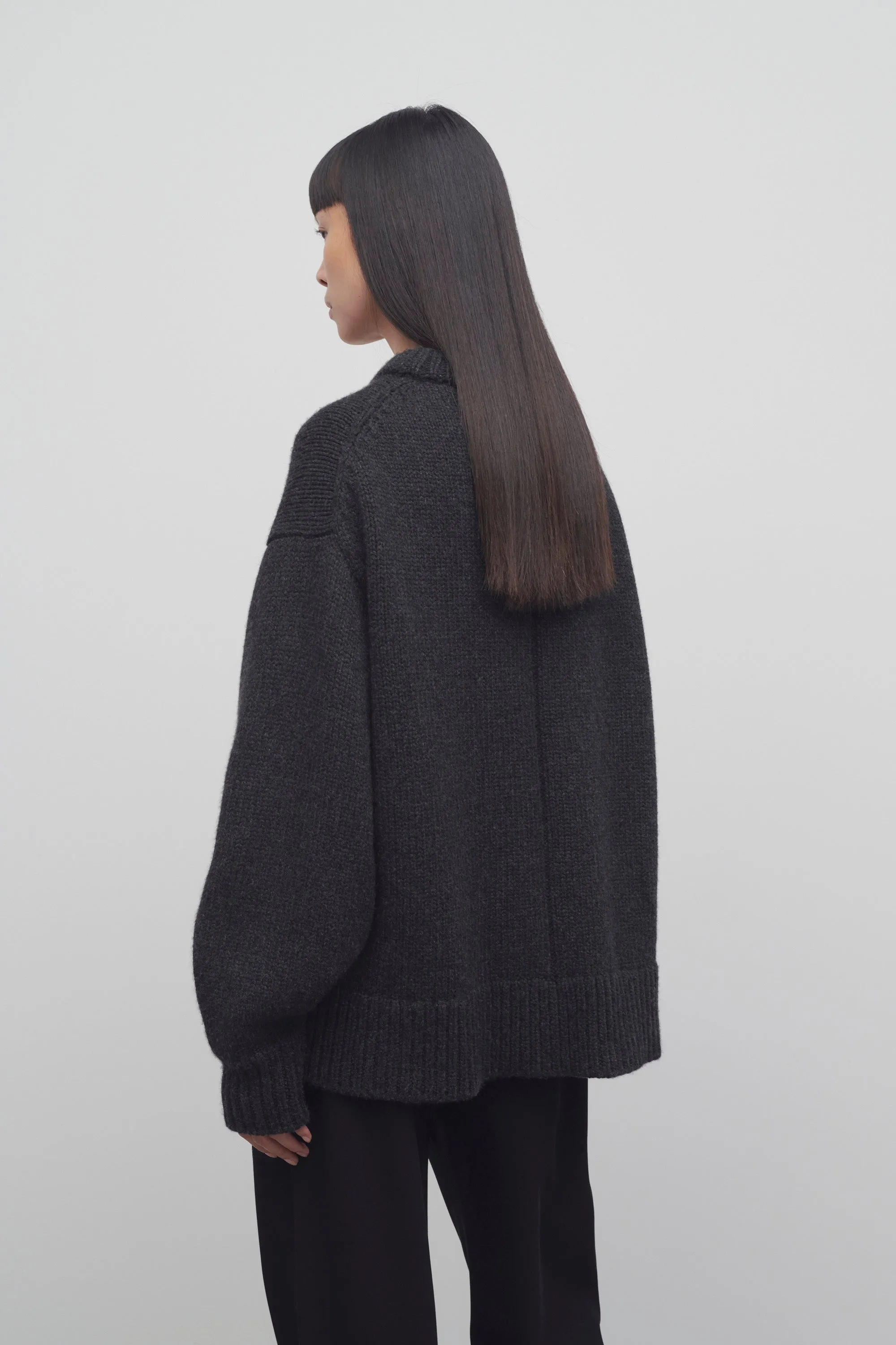 Himus Sweater in Cashmere sold by The Row product image thumbnail 5