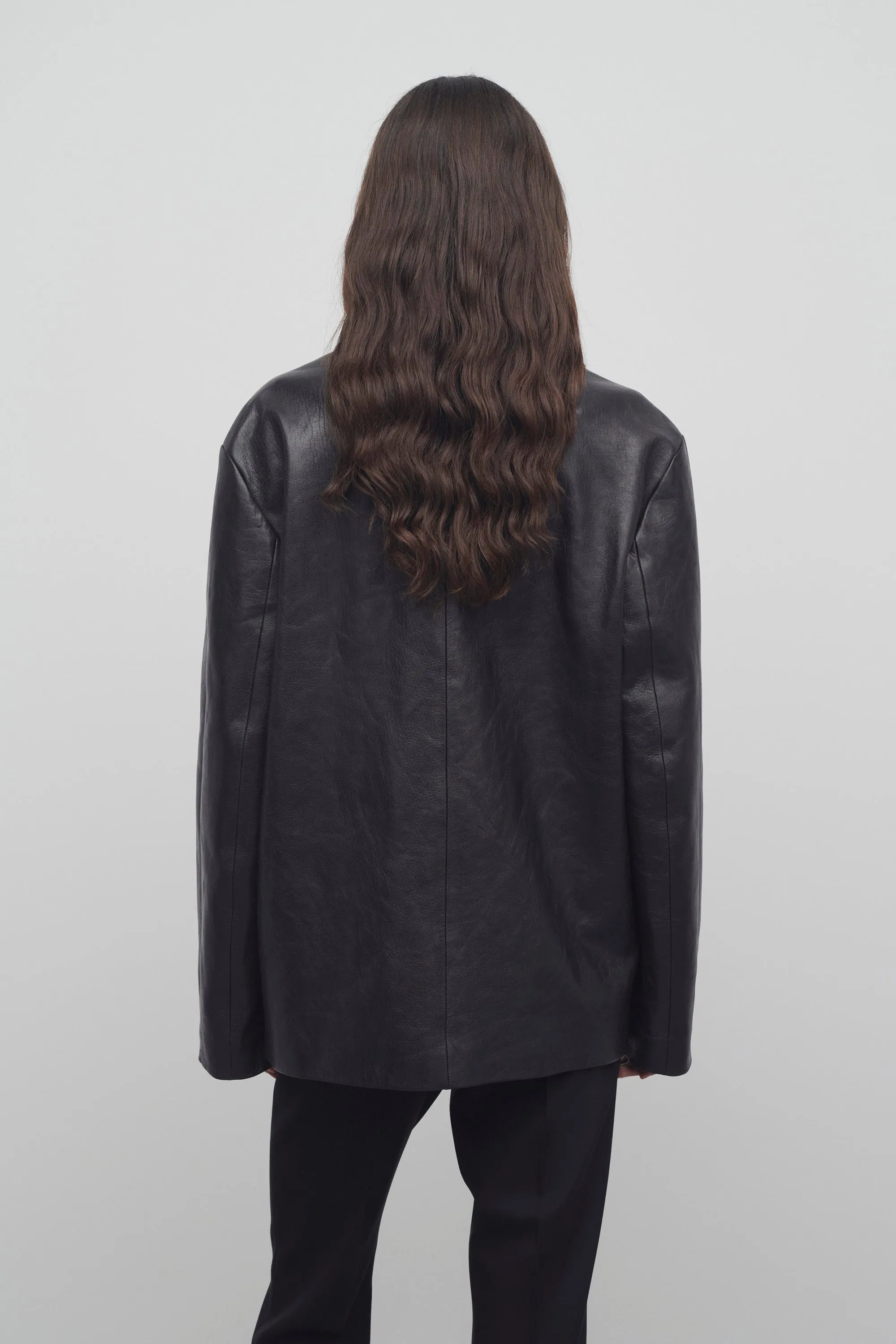 Fabian Jacket in Leather sold by The Row product image thumbnail 5