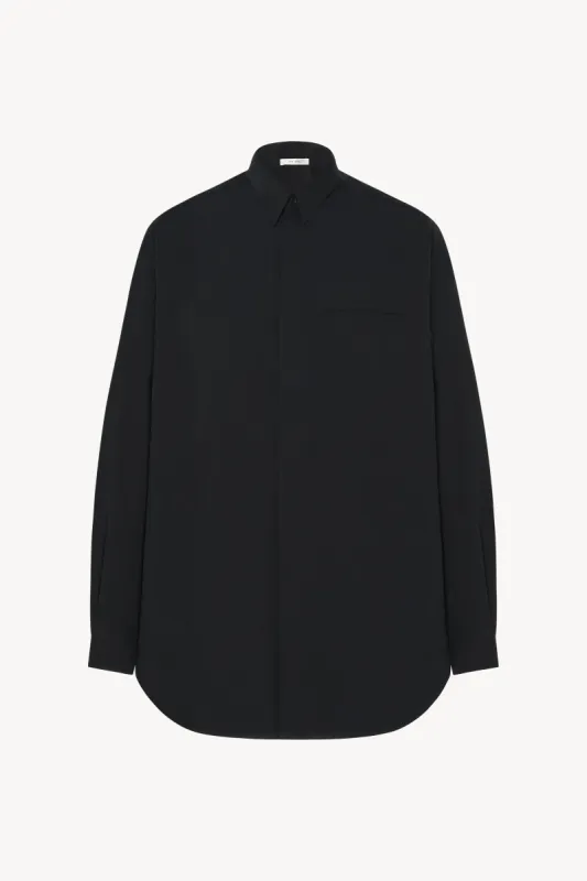 Fili Shirt in Cotton and Silk sold by The Row