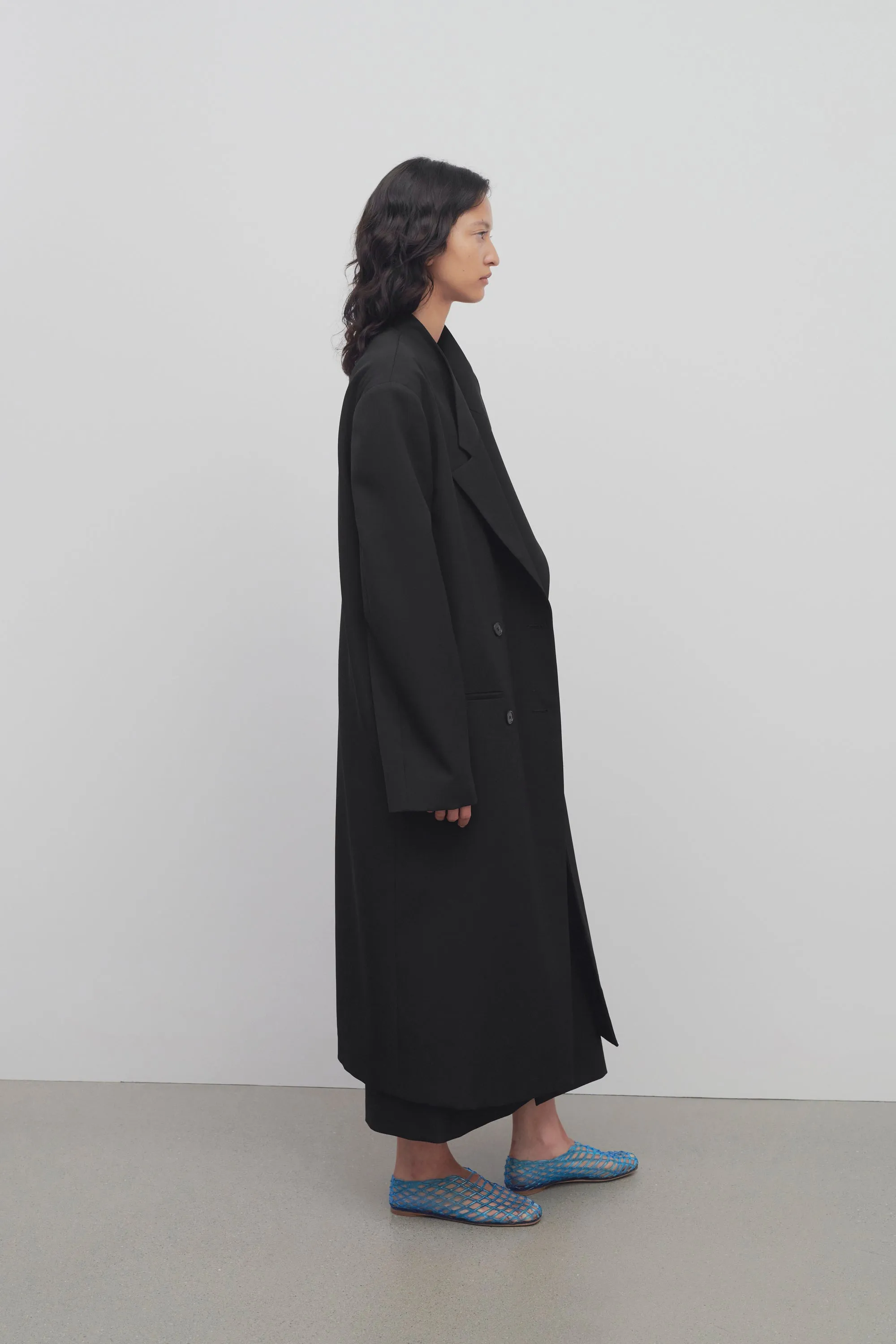 Indra Coat in Wool sold by The Row product image thumbnail 5