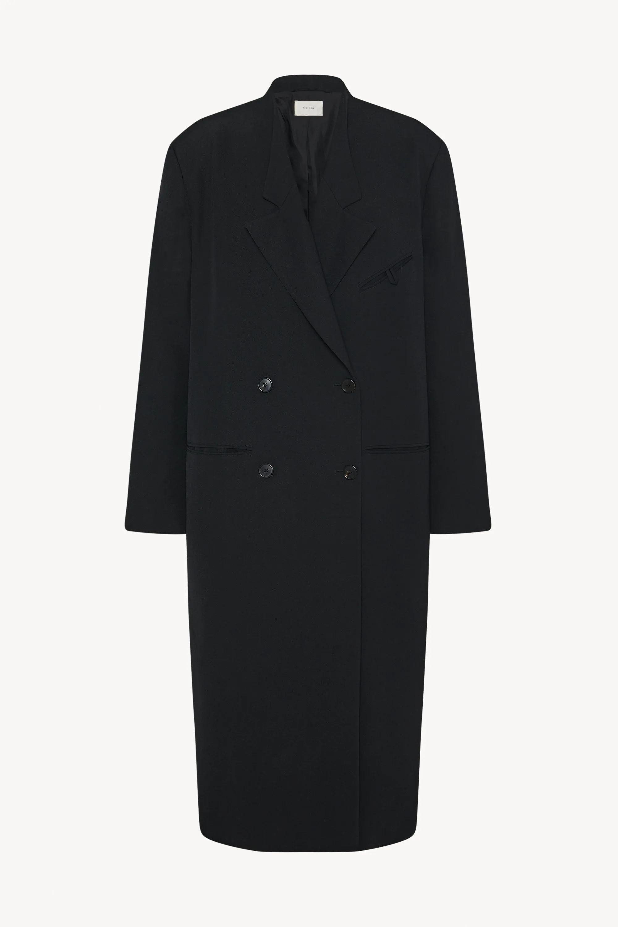 Indra Coat in Wool sold by The Row