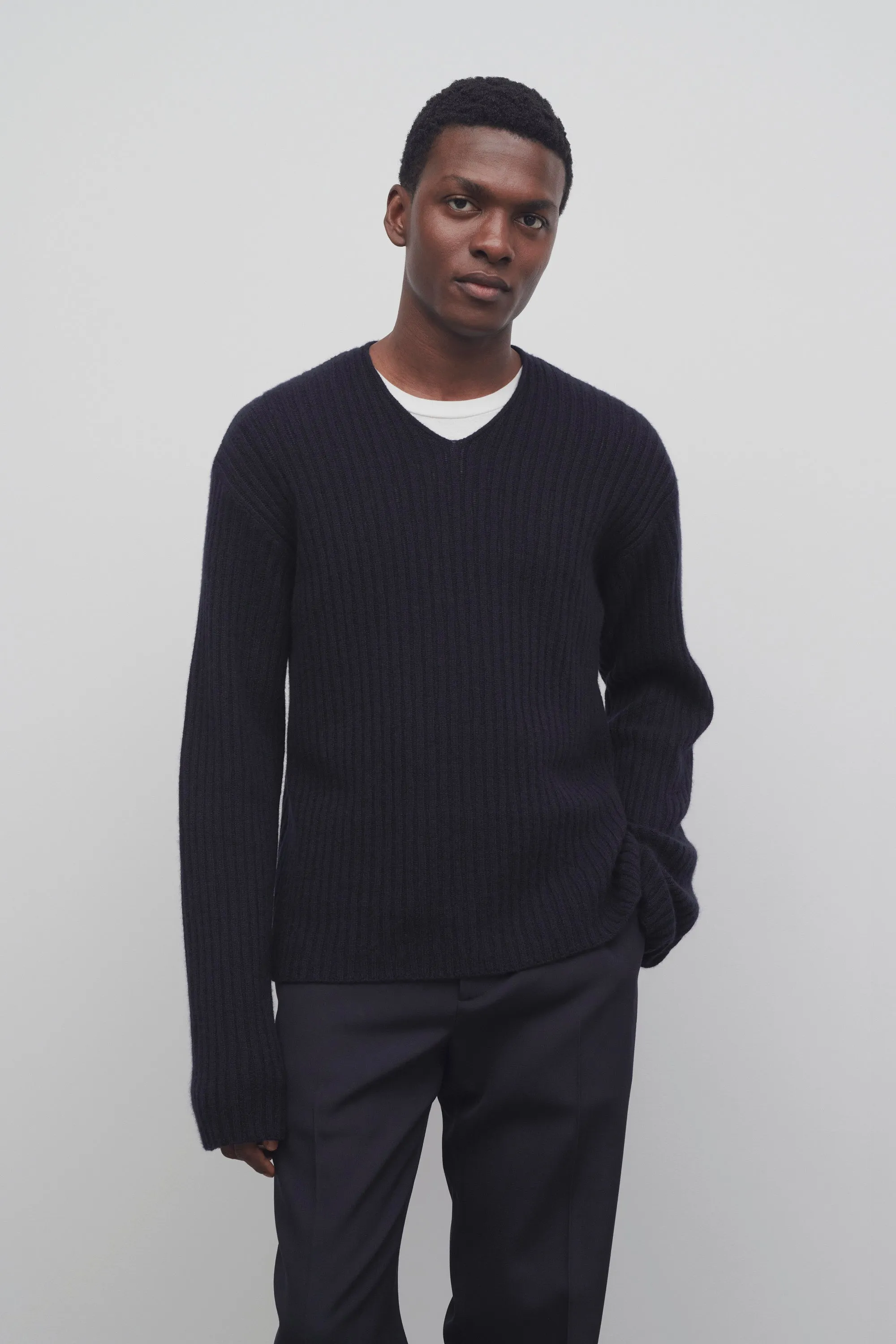Gustave Sweater in Cashmere sold by The Row product image thumbnail 3