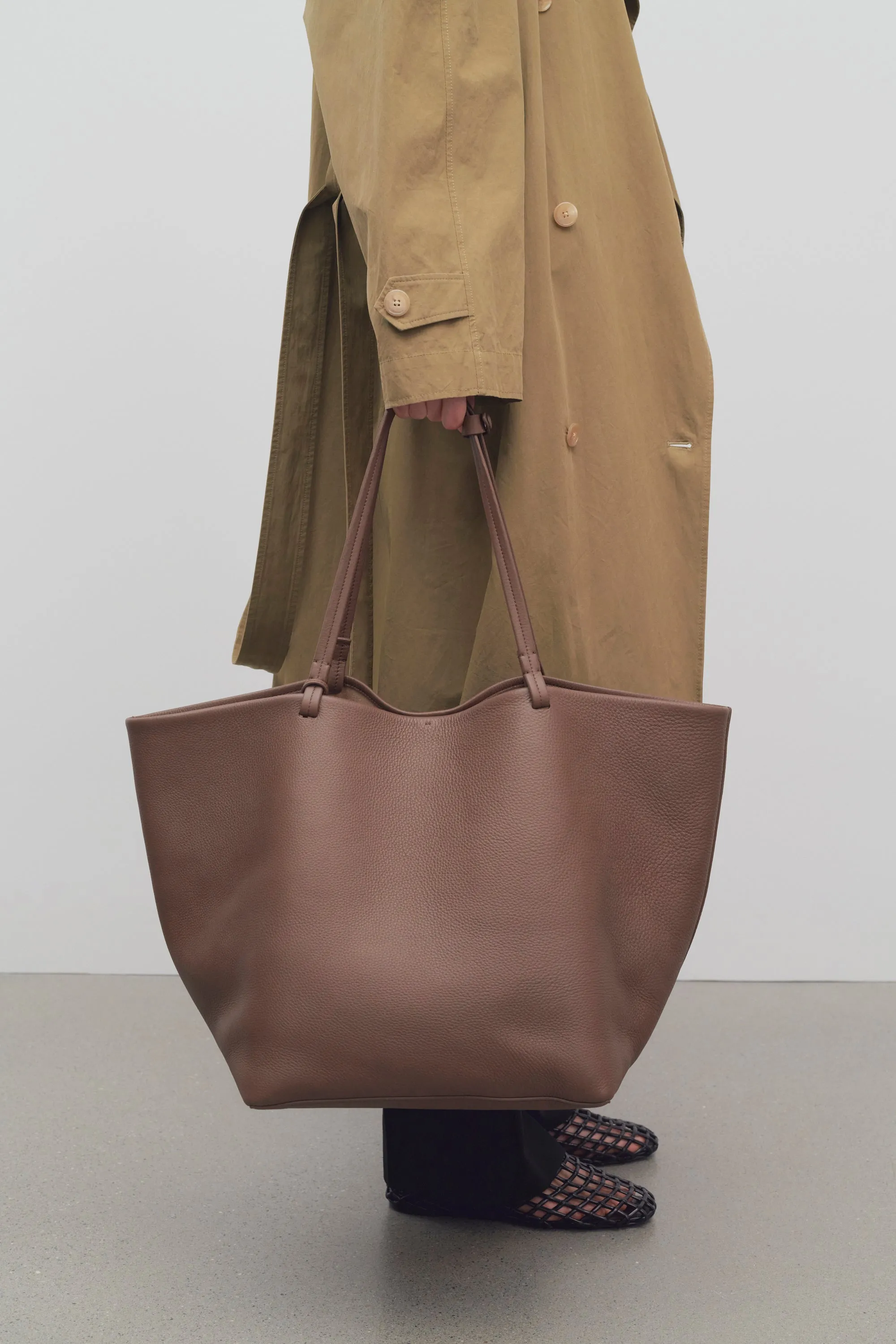 XL Park Tote Bag in Leather sold by The Row product image thumbnail 4
