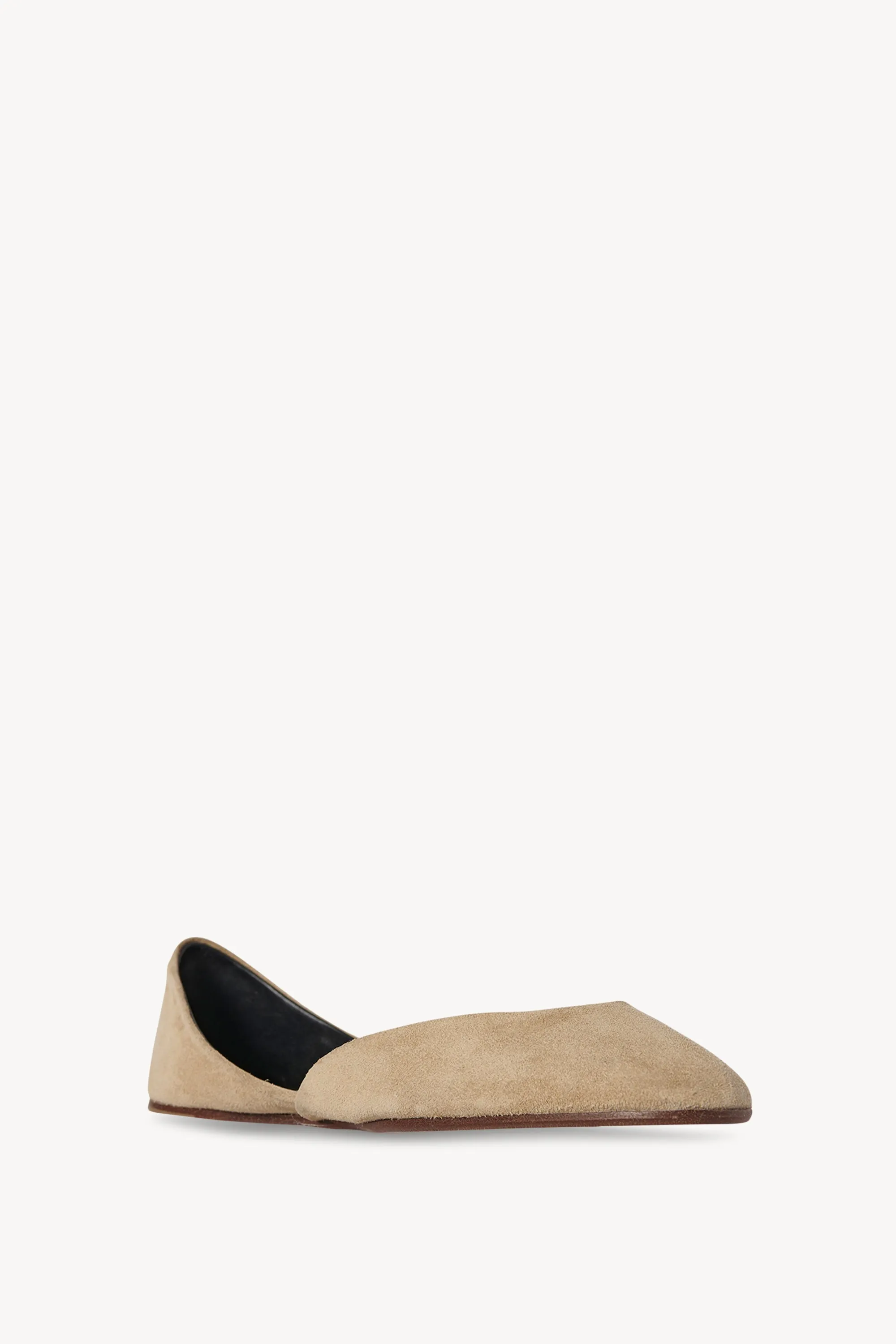 Gemma Ballet Slipper in Suede sold by The Row product image thumbnail 2