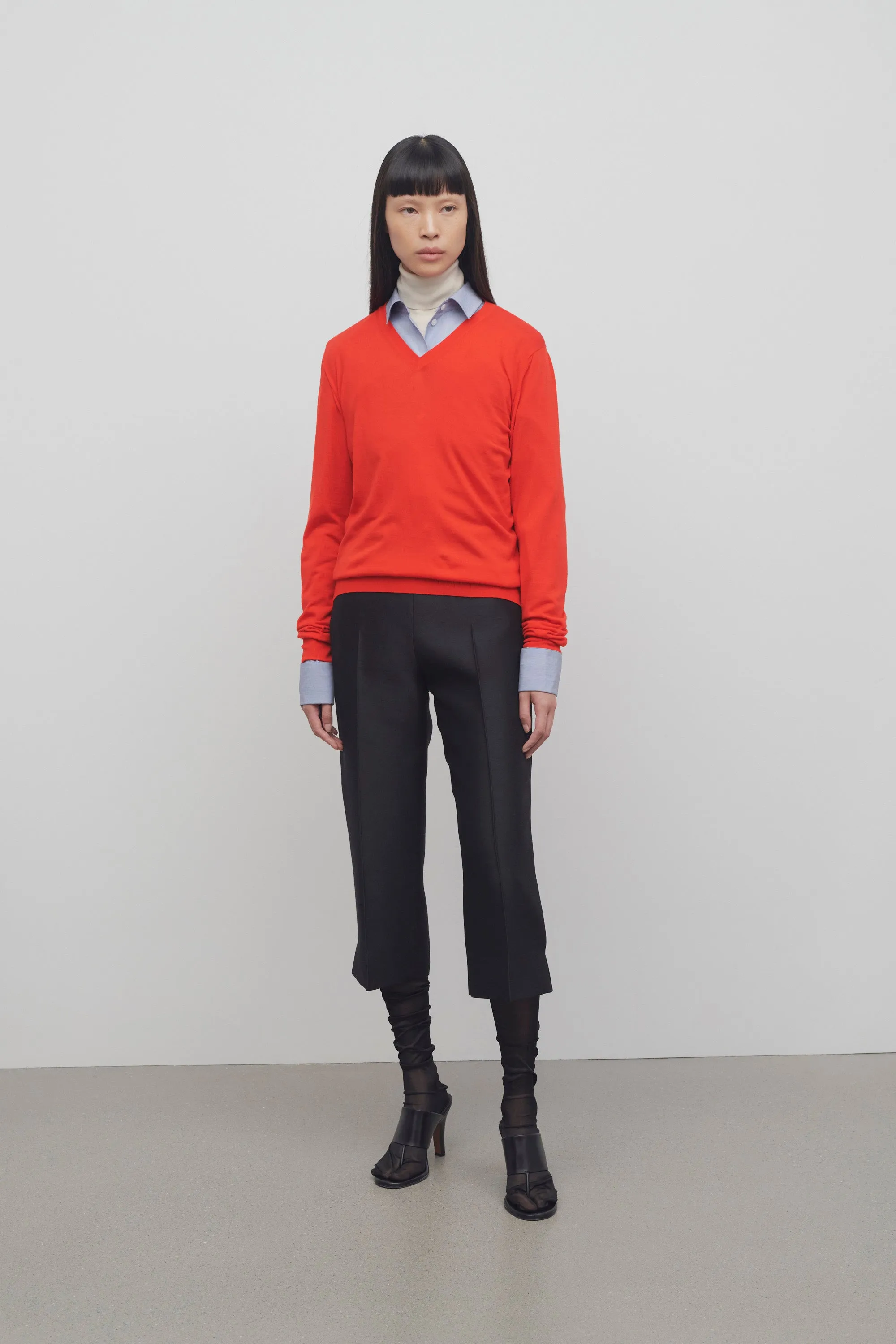 Adelie Pant in Wool and Silk sold by The Row product image thumbnail 3