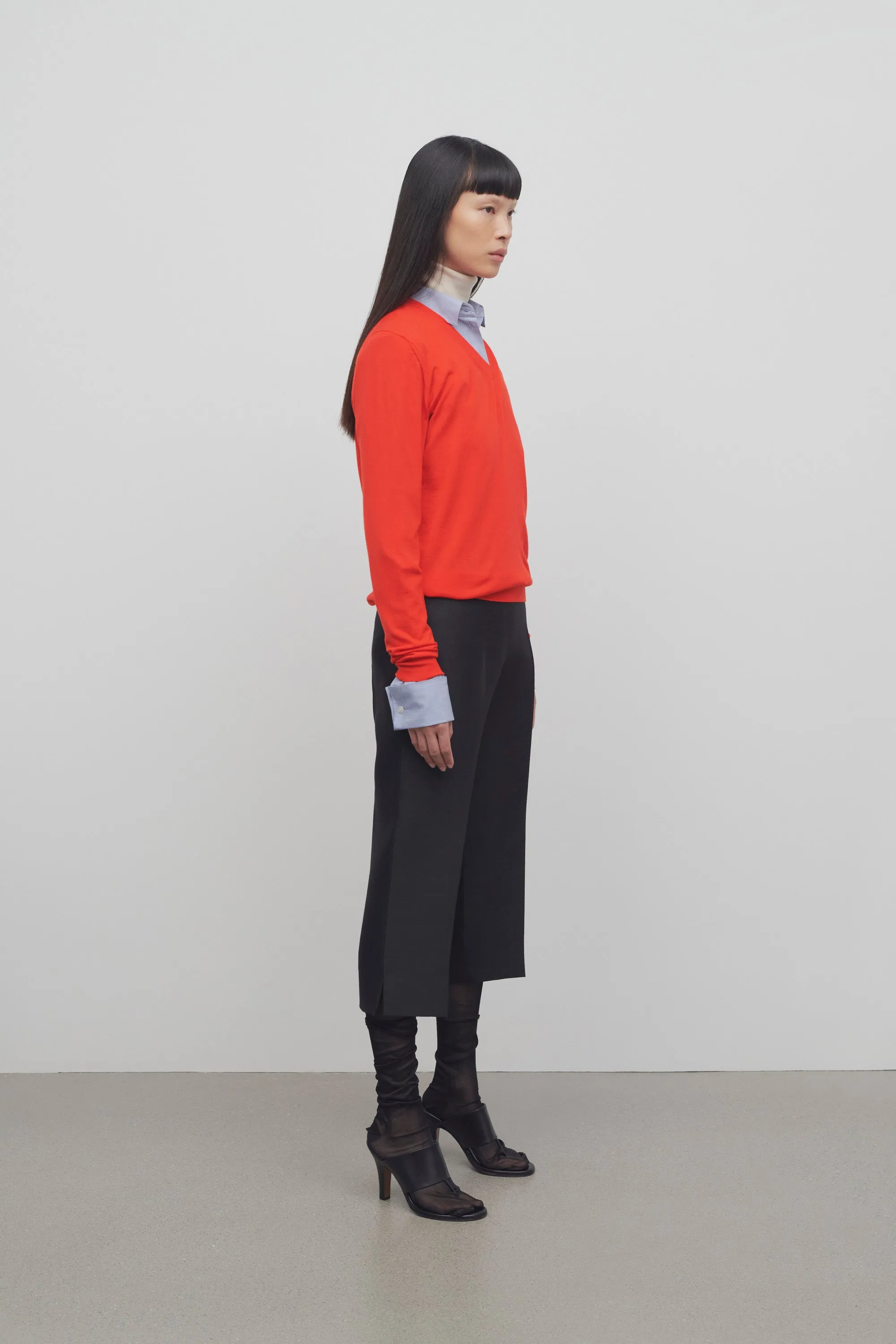 Adelie Pant in Wool and Silk sold by The Row product image thumbnail 4