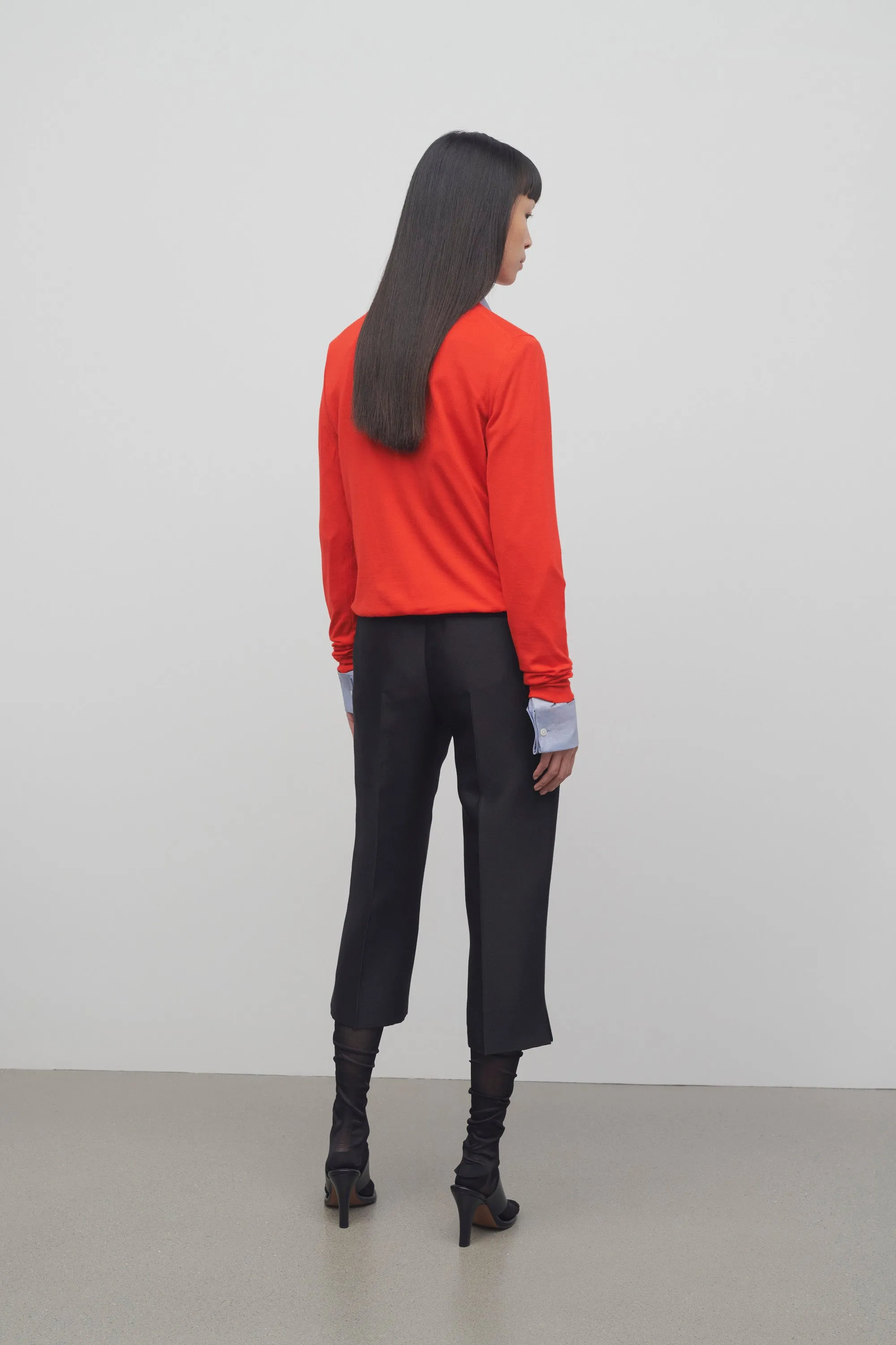 Adelie Pant in Wool and Silk sold by The Row product image thumbnail 5
