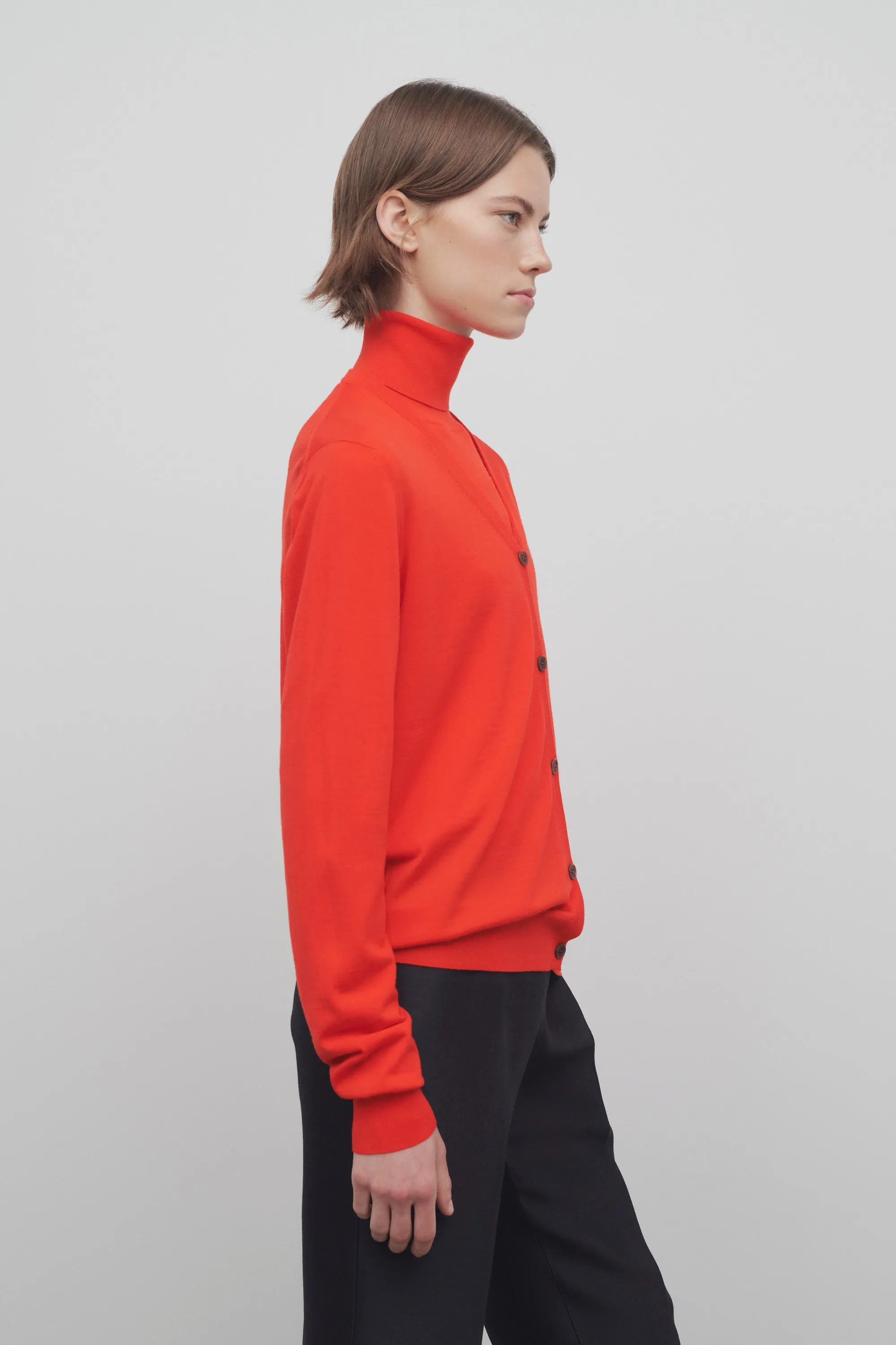 Hotie Cardigan in Wool sold by The Row product image thumbnail 4