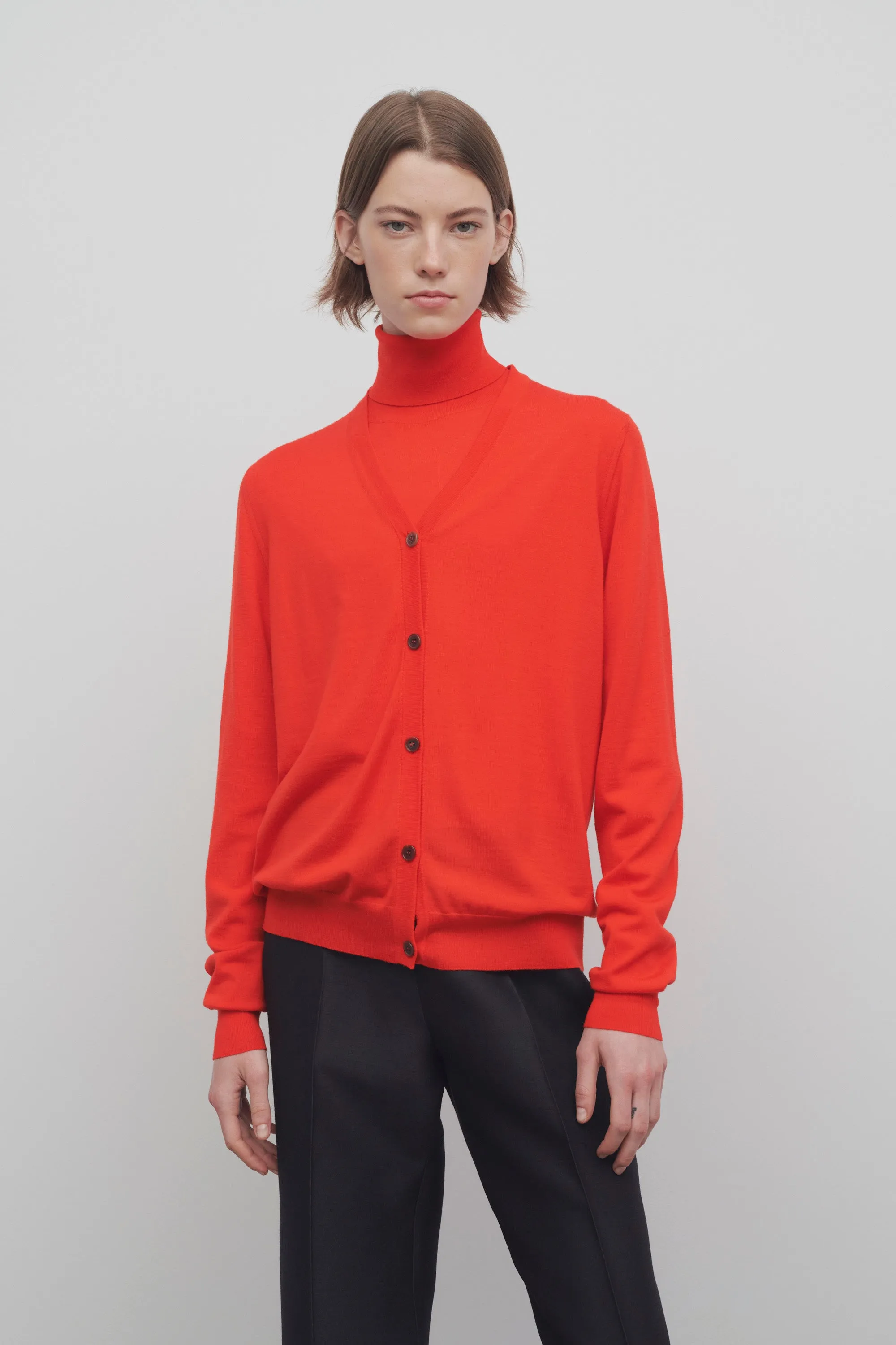 Hotie Cardigan in Wool sold by The Row product image thumbnail 3