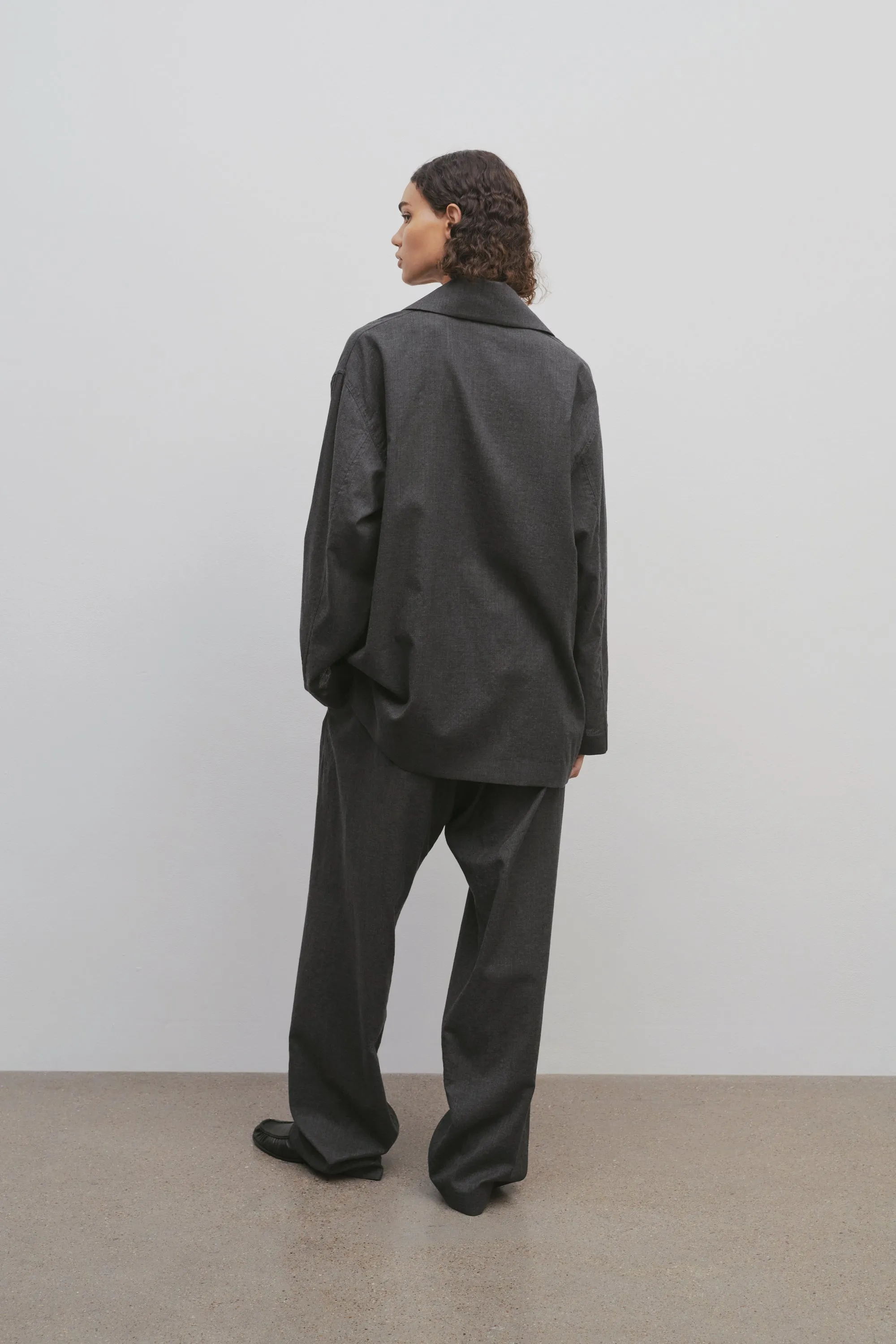 Argent Pant in Silk and Cotton sold by The Row product image thumbnail 5