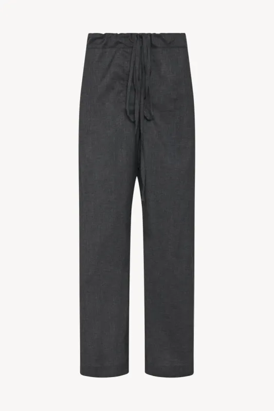 Argent Pant in Silk and Cotton sold by The Row