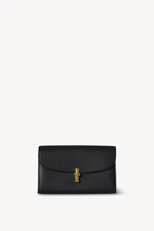 Sofia Continental Wallet in Leather sold by The Row