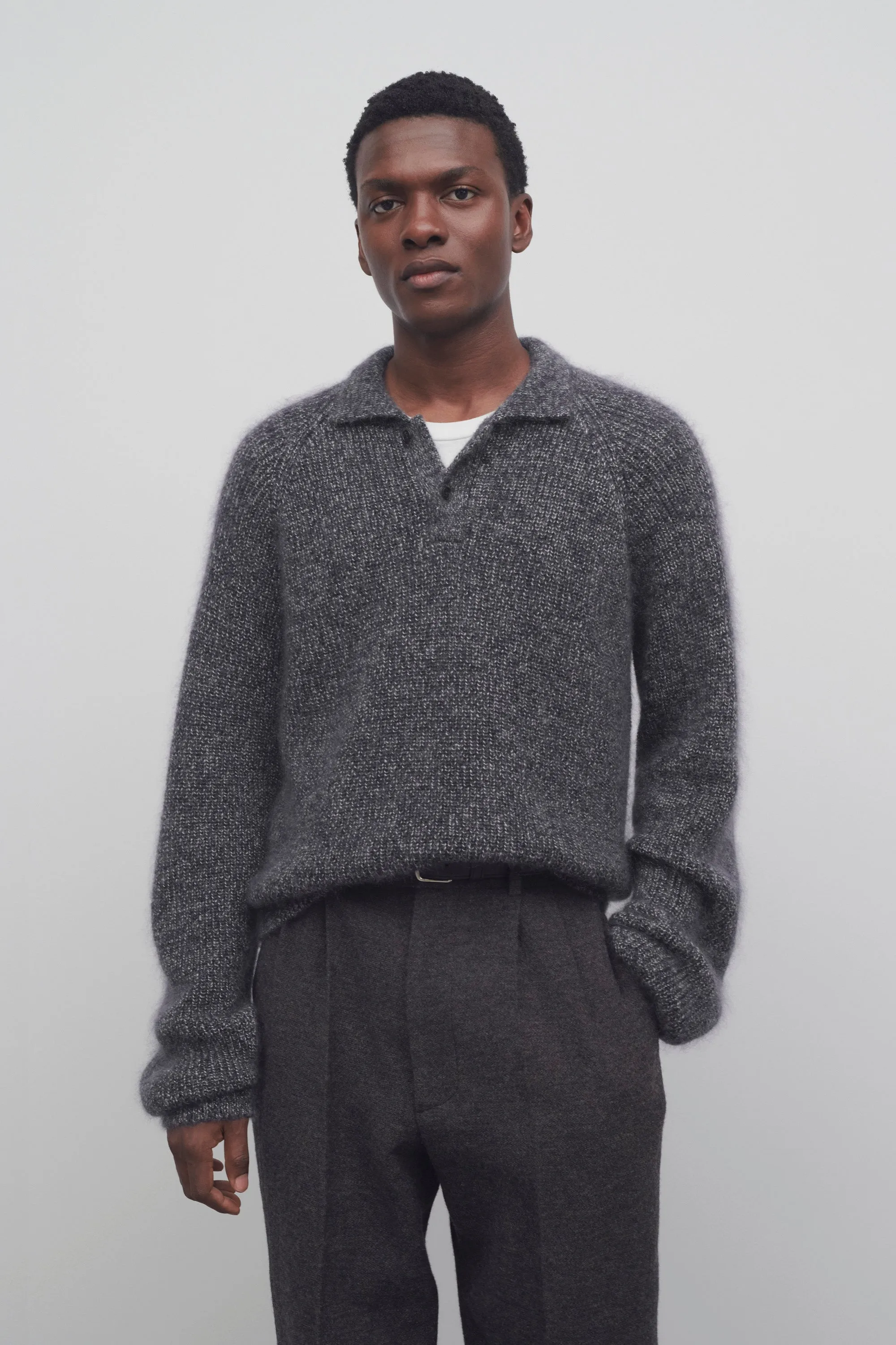 Jora Polo in Mohair and Silk sold by The Row product image thumbnail 3